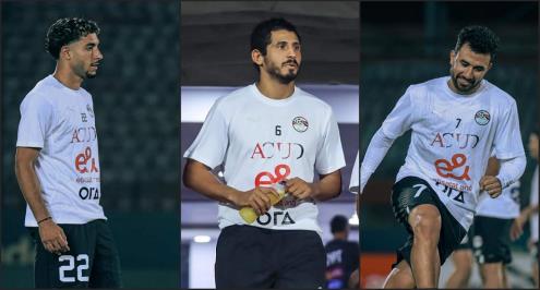انتظام مرموش وتريزيجيه وحجازي.. منتخب مصر يواصل تدريباته لتصفيات أمم أفريقيا